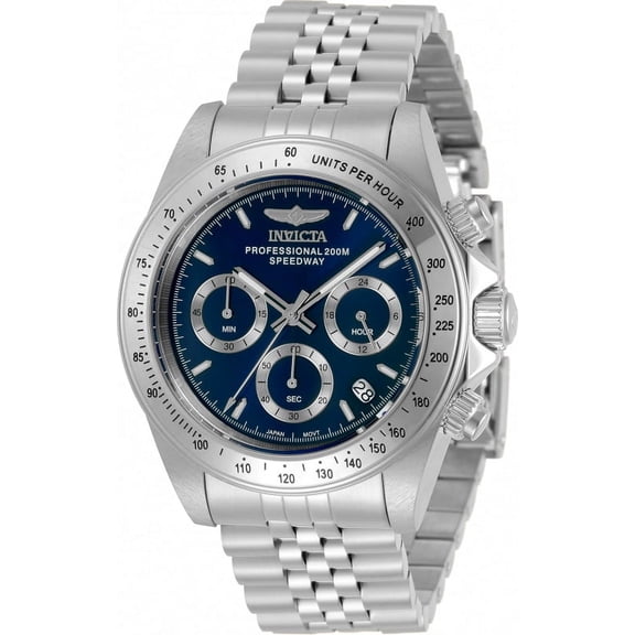 Invicta Men's 30990 Speedway Quartz Chronograph Blue Dial Watch