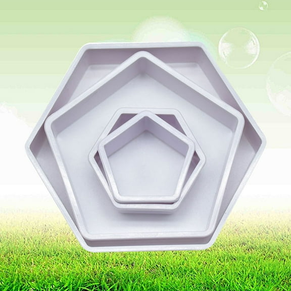 HEANUJJ 4Pcs Football Cookie Cutter Mold White Plastic for Baking Use