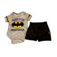 thumbnail image 1 of Batman Boys Onesie & Short set, 1 of 1