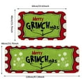 2PC Grinch Doormat Dinosaur Door Mat Kitchen Mat Bedroom Living Room