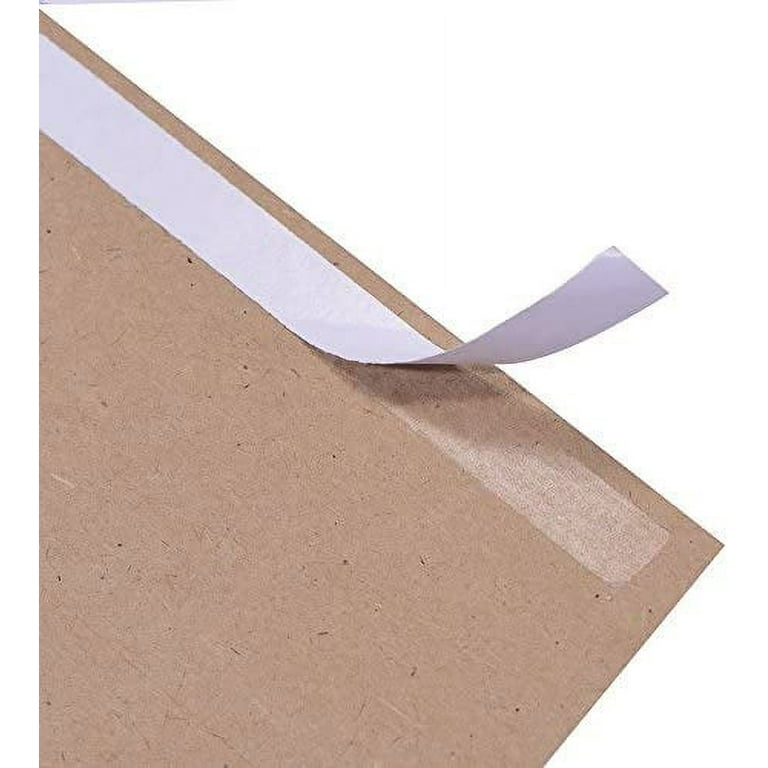 AZAZA 100 Pack A7 Brown Kraft Paper Invitation 5 X 7 Envelopes