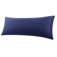 thumbnail image 1 of PiccoCasa 100% Cotton Body Pillowcases Soft Envelope Closure Navy Blue 20"x60", 1 of 7