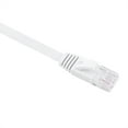 thumbnail image 3 of XingJian Câble Réseau Plat CAT6 Ethernet, 0.5m - Blanc, Cordon de Raccordement UTP, Vitesse 1000M, 3 of 5