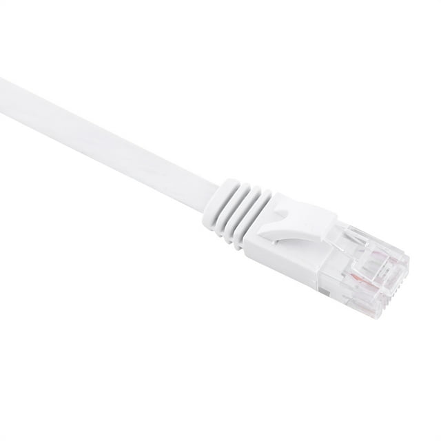 Cable LAN R CA, Red Ethernet RJ45 CAT6 Cable MLAN Red Ethernet Cable LAN plano Diseño a prueba de futuro