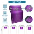 thumbnail image 6 of Modern Purple Table Runner 36 Inches Small, Abstract Diamond Luxury Gradient Kitchen Dining Burlap Linen Tablerunner for Small/Round/Square/Wedding/Coffee/Dining Table Party Home Décor 13 x 36, 6 of 8