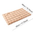 thumbnail image 3 of Small Pet Blanket, Faux Rabbit Blanket, Dog Crate Mat Washable, Puppy Bed for Crate, 18X16 Inch Bubble Plush Pad for Small Dogs, Cats, and Indoor Pet Rest Use, 3 of 9