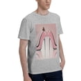 thumbnail image 2 of Bingfone High Heel Shoes Butterfly Men'S Loose Fit Short-Sleeve Pocket T-Shirt, 2 of 7