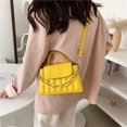 thumbnail image 4 of Bolso mensajero pequeño para dama, bolso de hombro para teléfono móvil para dama, bolso de mano liviano de cuero de moda., 4 of 5