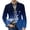 Blue, variant on Halloween Pumpkin Corduroy Blazer For Men Mixed Pumpkin Ghost Bat Icons Matching Lapel Soft Corduroy Daily Festival Coat Blue XL