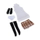 thumbnail image 4 of Ropa para figuras de acción femeninas a escala 1/6, ropa en miniatura, chaleco de punto, medias altas. Estilo C, 4 of 9