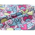 thumbnail image 3 of Kiijoy Toddler Girls Rain Trousers Cartoon Print Loose Waterproof Rain Pants, Sizes 2-3, 3 of 4