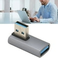thumbnail image 4 of USB Male To Female Adapter, Left Angle 90 Degree USB 3.1 Adapter 10Gbps 15W  For Laptop, 4 of 8