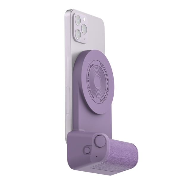 Mango magnético para teléfono, agarre para cámara de teléfono de mano, agarre para selfies con teléfono inteligente