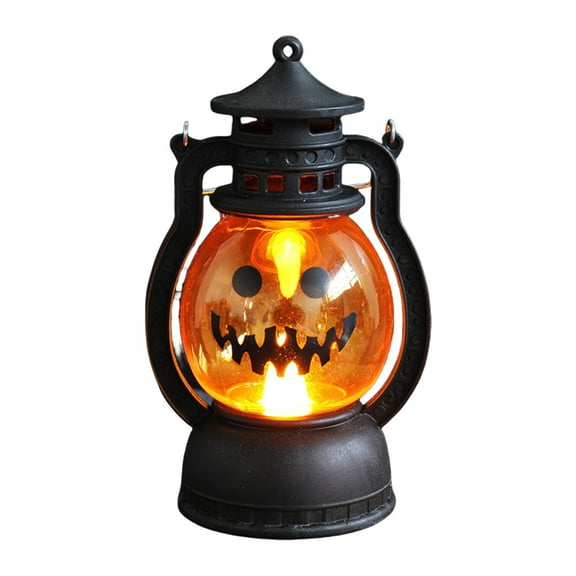 Garden Porch Party LED Halloween Pumpkin Lighting with Dancing Flame