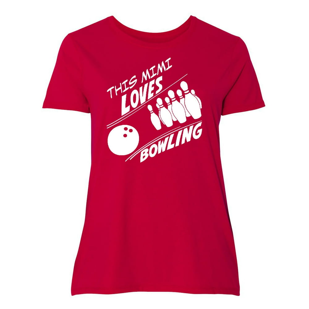 INKtastic Inktastic This Mimi Loves Bowling with Pins and Ball Adult