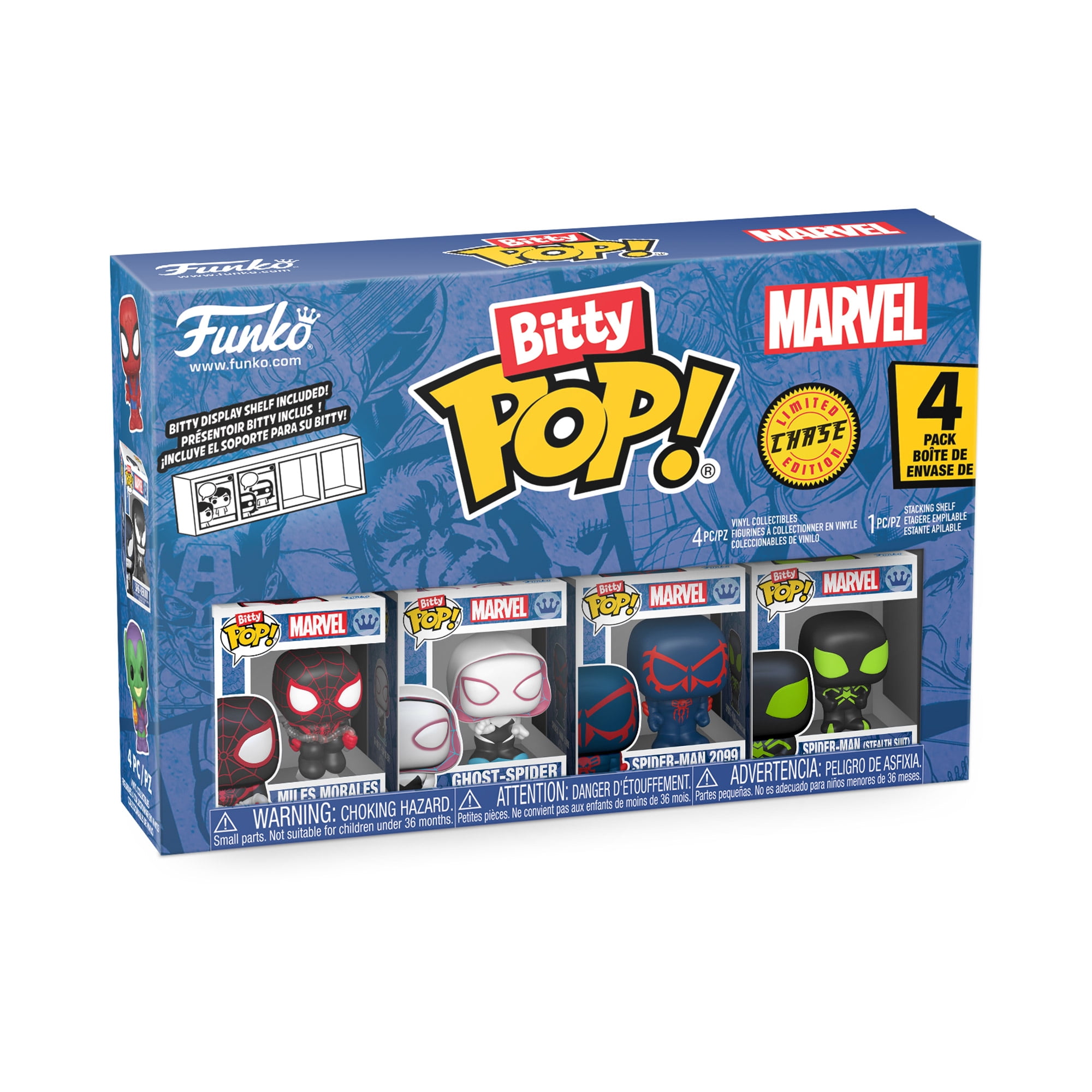 Funko Bitty POP: Spider-Man Venom 4-Pack, Vinyl Figures - Walmart.com