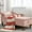Pink, variant on Black Velvet - Skin - friendly Touch - Living Room Chatting - Traditional Mid - century Look