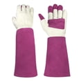 thumbnail image 6 of Long - length Garden Gardening Gloves - Pigskin Material, Wear - resistant, Beekeeping - resistant, Shock - absorbing, Stab - resistant, Heat - resistant, 6 of 6
