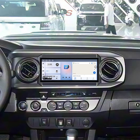 SNATEEN 15.8 inch Carplay Screen/Radio/Multimedia Player for Toyota Tacoma 2016-2023 Car Navigation/GPS Upgrade Headunit Android Display 1080P Touch Screen Receiver Replace System