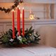 thumbnail image 5 of Long Thread Candle Wedding Banquet Party Holiday Decoration, metal rolling stand, 2-tier glass design, elegant table centerpiece, high-intensity LED light, foldable portable, for office, 5 of 8