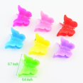 thumbnail image 2 of 100 paquetes de pinzas para el cabello de mariposas de colores surtidos, hermosas mini pinzas para el cabello de mariposas para niñas, accesorios para el cabello para niñas y , colores aleatorios, 2 of 5