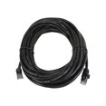 thumbnail image 2 of Monoprice FLEXboot Series - Patch cable - RJ-45 (M) to RJ-45 (M) - 30 ft - UTP - CAT 5e - snagless, stranded - black, 2 of 2