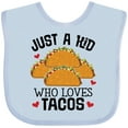 thumbnail image 3 of Inktastic Taco Lover Mexican Food Boys or Girls Baby Bib, 3 of 4