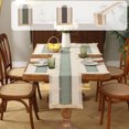 thumbnail image 6 of Farmhouse Table Runner, Boho Linen Striped Fringe Runner for Dining Table, TV Cabinet, Coffee Table Decor, 6 of 7