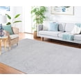 thumbnail image 3 of SAFAVIEH Martha Stewart Tufted Wool Indoor Area Rug, Grey, 3' x 5', 3 of 12