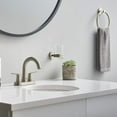 thumbnail image 4 of Grohe 40 365 1 Essentials 7-1/16" Wall Mounted Towel Ring - Nickel, 4 of 5