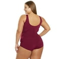 thumbnail image 4 of Sporti HydroLast Chlorine Resistant Scoop Back One Piece, High Cut, Removable Cup (Women’s), 4 of 9
