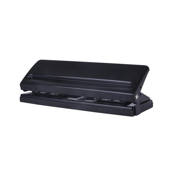 moobody Adjustable 6-Hole Desktop Punch Puncher for A4 A5 A6 B7 Dairy Planner Organizer Six Ring Binder with 6 Sheet Capacity