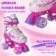 thumbnail image 2 of Patines para niños para niñas Patines de ruedas ajustables azules con ruedas iluminadas para adolescentes Jóvenes de 6 a 12 años 10 11 12 Principiantes Deportes al aire libre El mejor regalo de cumple, 2 of 7