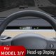 thumbnail image 3 of Hud Head-up Display For Model 3 Model Y Dedicated Head-up Display Speedometer For Car Model 3 Model, 3 of 5