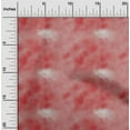 thumbnail image 2 of oneOone Rayon Red Fabric Abstract Smoke Sewing Material Print Fabric By The Yard 56 Inch Wide, 2 of 5