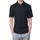 thumbnail image 1 of Camisas Para Hombre Camiseta Henley de lino y algodón para hombre, camisetas de playa informales Hippie de manga corta, camisetas ajustadas para (Black, L), 1 of 4