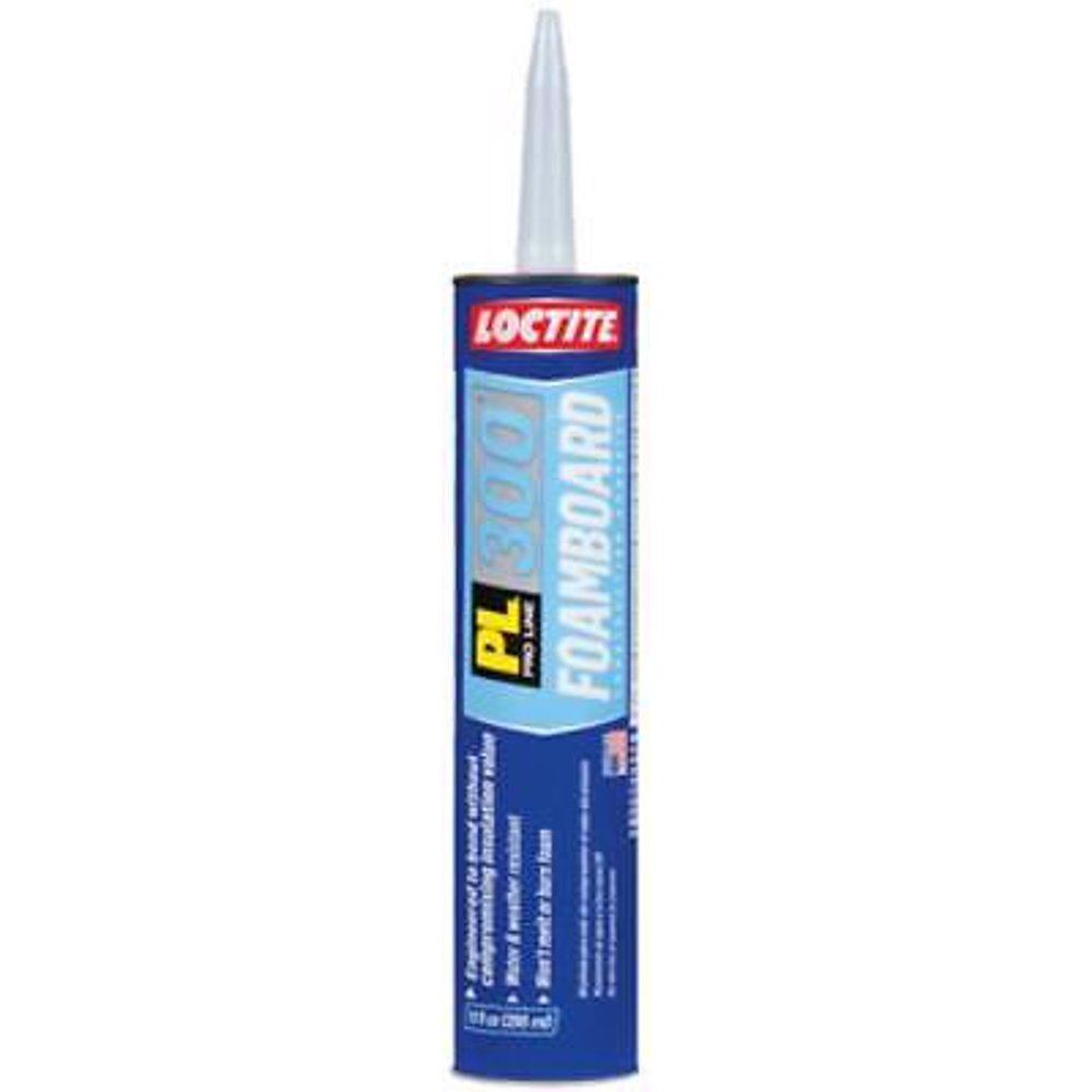 Loctite PL300 10 OZ Foam Board Adhesive Adheres Foam To All Types Of S