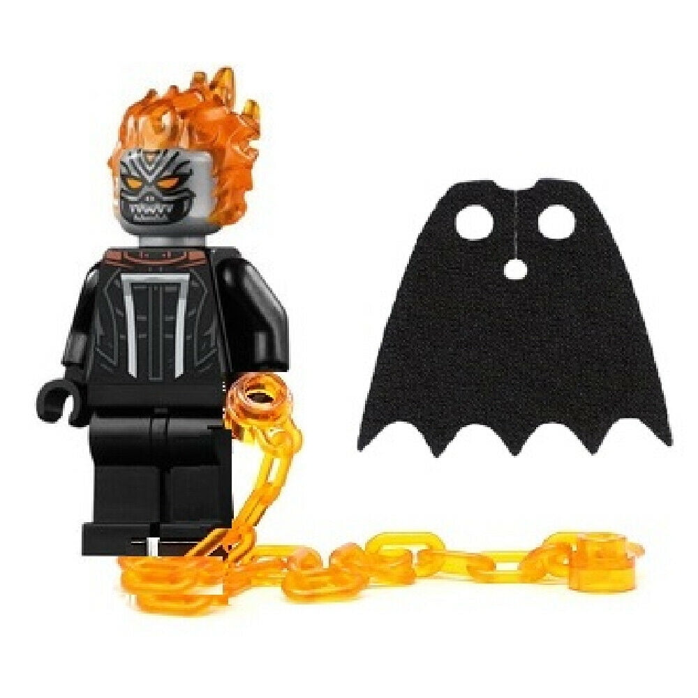LEGO Superheroes: Ghost Rider with Chain and Bonus Black Cape