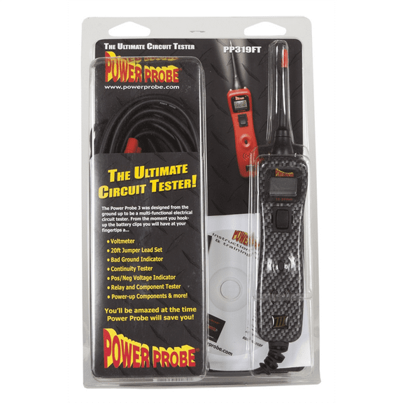 Power Probe PP3CSCARB III Circuit Tester, Carbon Fiber, Clam Shell