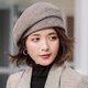 thumbnail image 1 of Boina de invierno para mujer, estilo coreano, boina para mujer, boina de vestir, gorro de invierno, cómodo y cálido para primavera, otoño e invierno, 1 of 4