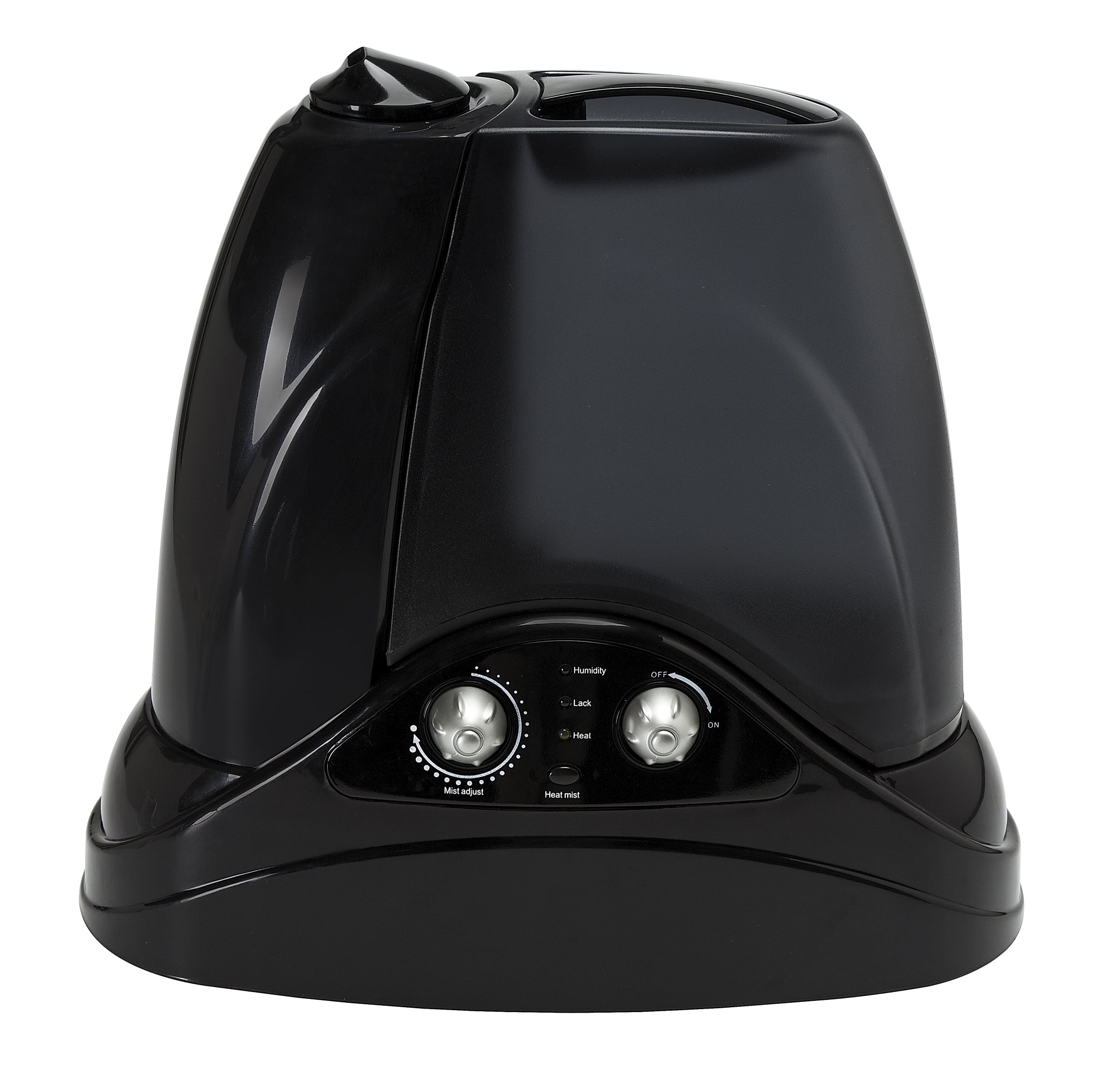 Hunter 1.5 Gal Warm/Cool Mist Ultrasonic Humidifier, Black Walmart