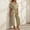 Beige, variant on IUYRTFE Women Short Sleeve Button Down Shirt and Wide Leg Pants Set with Pockets Casual 2 Piece Outfit