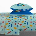 thumbnail image 3 of LEGO® Kids 4-Piece Full Sheet Set, 100% Polyester, 3 of 7