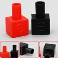 thumbnail image 4 of 2Pcs Motorcycle Terminal Rubber Covers Battery Sleeve Insulation In, 4 of 9