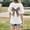 White, variant on Girls Clothes Short Sleeve Graphic Print T-shirt with Leopard Bow Print Spring Summer Girls Tee Tops Girls Shirt (Blue 5-6 Years)