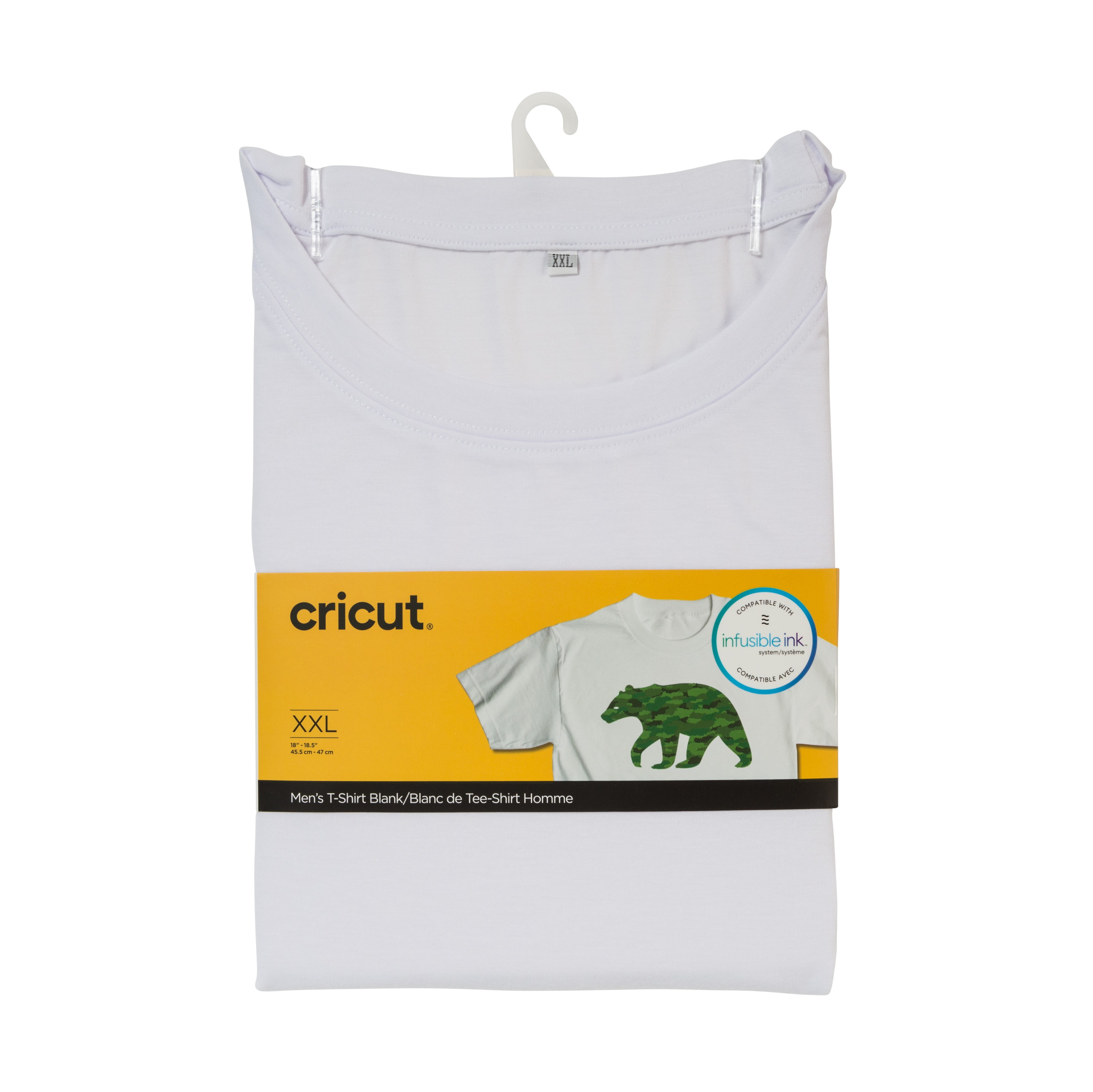Cricut® Men's T-Shirt Blank, Crew Neck, 2XL