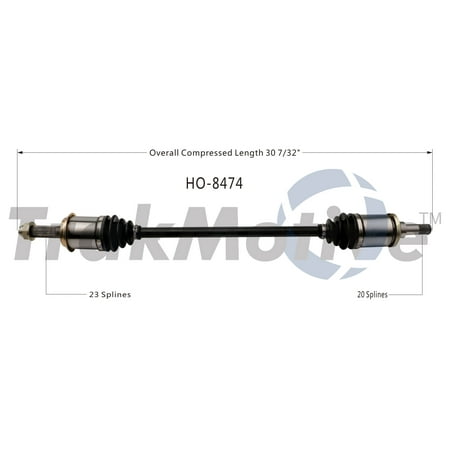 CV Axle Shaft Fits select: 2012 HONDA CR-V