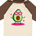 thumbnail image 4 of Inktastic Avocado Lover Gifts Girls Long Sleeve Baby Bodysuit, 4 of 5
