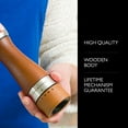 thumbnail image 3 of Cole & Mason Oldbury Wood Salt and Pepper Grinder Set, Brown, 3 of 7