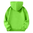 thumbnail image 7 of Hoodies for Teen Girls and Boys Oversized Sweatshirts Juniors Unisex Youth Spring Fall Solid Color Long Sleeve Hooded Sweatshirts(5-14 Years), 7 of 7